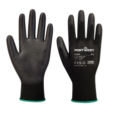  A120BKRS Portwest Nylon védőkesztyű PU tenyérmártott védőkesztyű