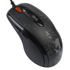 A4Tech F5 V-Track Gaming mouse USB Black egér