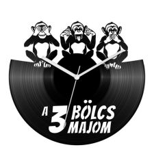  A 3 bölcs majom bakelit óra falióra