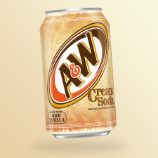 A&W A&W Cream Soda Szénsavas üdítőital 355ml üdítő, ásványviz, gyümölcslé