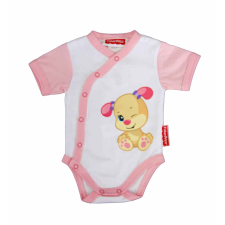 A.Bébi ru kombi ripp Enikő FEHÉR/RÓZSA 056 kombidressz, body