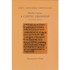  A Coptic Grammar – Bentley Layton idegen nyelvű könyv