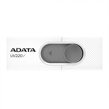 A-Data 64GB Flash Drive UV220 White/Grey (AUV220-64G-RWHGY) pendrive