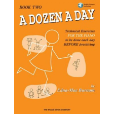  A Dozen a Day Book 2 - Book/CD Pack – Edna Mae Burnam idegen nyelvű könyv