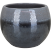  A.H.G. kaspó Luxa kerámia 12 cm átmérő x 11 cm antracit mázas