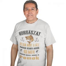  A horgászat olyan, mint a sex - Férfi Póló