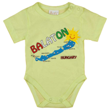 A-K Rövid ujjú baba body Balaton felirattal kombidressz, body