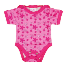 A-K Rövid ujjú dupla patentos baba body kombidressz, body