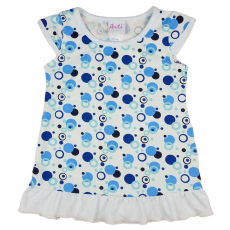 A-K Rövid ujjú vékony pamut kislány ruha