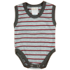 A-K Ujjatlan csíkos nyári baba body