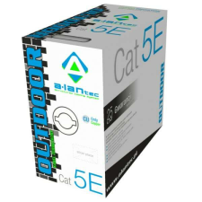 A-LAN KIU5OUTZ305 hálózati kábel Szürke 305 M Cat5e U/UTP (UTP) kábel és adapter
