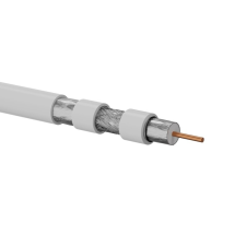 A-LANtec RGTec KRD113A1PV500 Koax antenna kábel 500m - Fehér (KRD113A1PV500) kábel és adapter
