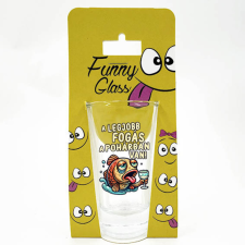  A legjobb fogás - Neves pálinkás pohár 0,75 ml ajándéktárgy