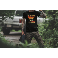  A legjobb vadászok fekete póló egyedi ajándék