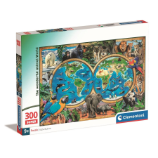 Állatvilág Wonderful World 300 db-os puzzle Clementoni puzzle, kirakós