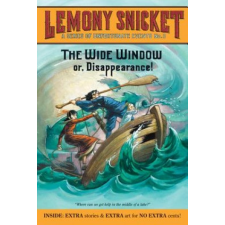 A Series of Unfortunate Events - The Wide Window – Lemony Snicket idegen nyelvű könyv