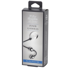 A szürke ötven árnyalata Inner Goddess mini (97g) - gésagolyó (ezüst) kéjgolyó