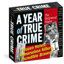 A Year of True Crime Page-A-Day(r) Calendar 2025 naptár, kalendárium