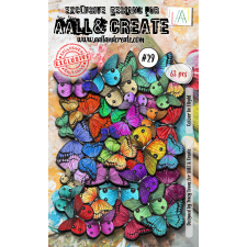 AALL & Create Kivágatok - Colour In Flight - Ephemera (1 ív) matrica