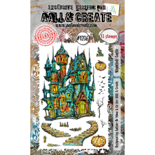 AALL & Create Nightfall Castle Szilikonbélyegző Stamp Set A6 1 db bélyegző