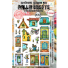 AALL & Create Szilikonbélyegző A5 - Gang Avenue - Stamp Set (1 db)