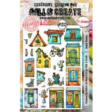 AALL & Create Szilikonbélyegző A5 - Gang Avenue - Stamp Set (1 db) bélyegző