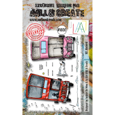 AALL & Create Szilikonbélyegző A6 - All Aboard - Stamp Set (1 db) bélyegző