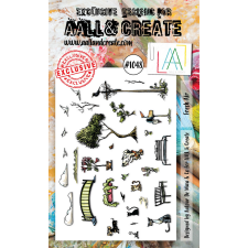 AALL &amp; Create Szilikonbélyegző A6 - Fresh Air - Stamp Set (1 db) bélyegző