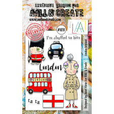 AALL & Create Szilikonbélyegző A6 - London England - Stamp Set (1 db) bélyegző