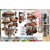 AALL & Create Szilikonbélyegző A6 - Mycelium Potions - Stamp Set (1 db)