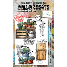 AALL &amp; Create Szilikonbélyegző A6 - Oasis Heaven - Stamp Set (1 db) bélyegző