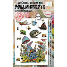 AALL & Create Szilikonbélyegző A6 - The Forest Bunch - Stamp Set (1 db) bélyegző