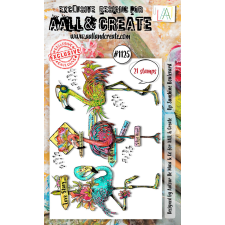 AALL &amp; Create Szilikonbélyegző A6 - Up Sunshine Boulevard - Stamp Set (1 db) bélyegző