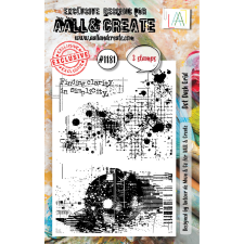 AALL & Create Szilikonbélyegző A7 - Dot Dash Grid - Stamp Set (1 db) bélyegző