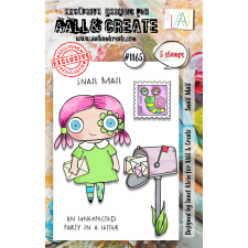 AALL &amp; Create Szilikonbélyegző A7 - Snail Mail - Stamp Set (1 db) bélyegző