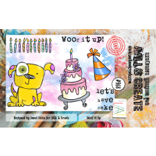 AALL & Create Szilikonbélyegző A7 - Woof It Up - Stamp Set (1 db) bélyegző