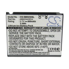 AB553446CAB Akkumulátor 600 mAh mobiltelefon akkumulátor