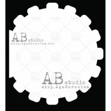 AB Studio Fólia díszítőelem , AB Studio Transparent elements / ID-1 - (2 db) decoupage papír