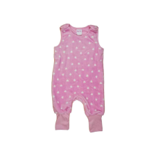 Ab Ujjatlan plüss tipegő hálózsák - Rózsaszín - Fehér szívecskék (74) hálózsák, pizsama