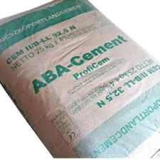 Aba Cement cement II/B-LL 32,5 N 25 kg/zsák építőanyag