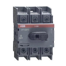 ABB Ltd. ABB OT125F3 Szakaszolókapcsoló, 3P, 125A DIN sínre, maszkolható 1SCA105033R1001 villanyszerelés