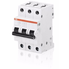 ABB Ltd. Kismegszakító 3Z 1,6A 6kA S203 2CDS253001R0258 ABB villanyszerelés