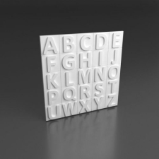  ABC alphabet polisztirol falpanel tapéta, díszléc és más dekoráció
