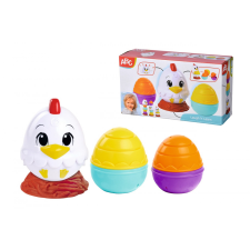  ABC tojásrakosgató ügyességi játék csibével készségfejlesztő