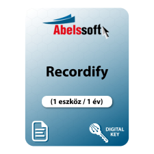 Abelssoft Recordify (1 eszköz / 1 év)  (Elektronikus licenc) multimédiás program