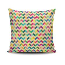 Aberto Design Stílusos 43x43 cm-es párnahuzat, pamut-poliészter keverék, mosható lakástextília