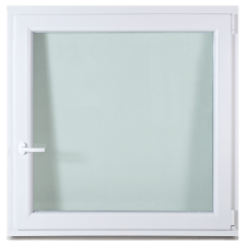 ABLAK BNY BAL MŰANYAG 120X90CM FEHÉR W5K 2 RÉTEGŰ ÜVEGEZÉS építőanyag