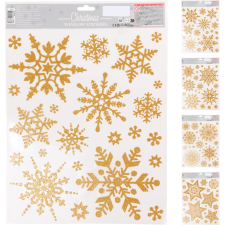  Ablak matrica 4 féle modell 42 cm karácsonyi dekoráció