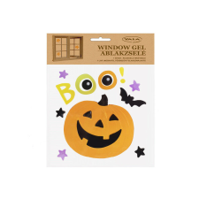 Ablakzselé Halloween tök dekoráció