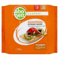 Abonett Classic extrudált kenyér búzacsírával 100 g reform élelmiszer
